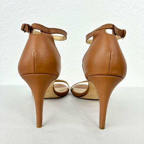 {Stuart Weitzman} Nunaked Mid Heel Ankle Strap Sandal, Size 12 - Picture 9 of 11